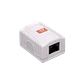 Roseta 1-RJ45 Cat5e UTP 66x49x25mm - Miniatura 1