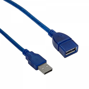 Cable de Extensión USB Pasivo 1.5m, USB A-M a USB A-H