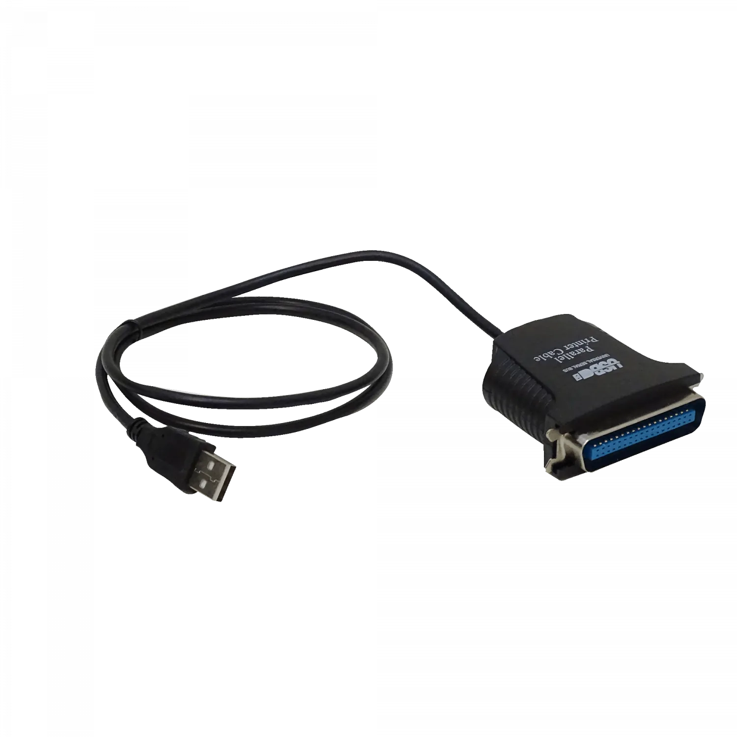 Adaptador USB a Paralelo CEN36M Y-120, 140cm, Chipset Prolific 1