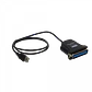 Adaptador USB a Paralelo CEN36M Y-120, 140cm, Chipset Prolific - Miniatura 1