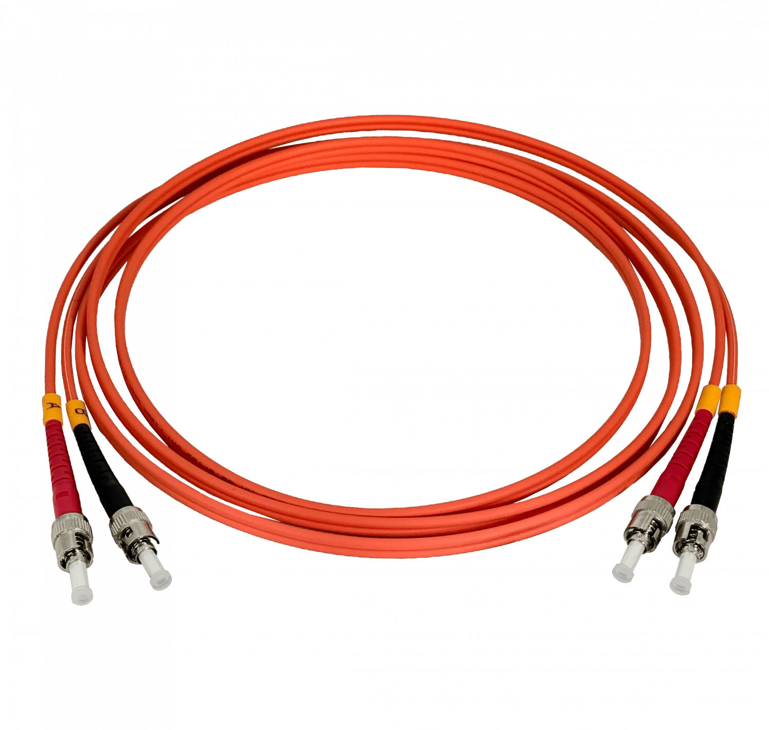 Jumper Fibra 2mt ST-ST OM1 Multimodo MM Duplex  62.5/125um LSZH 1