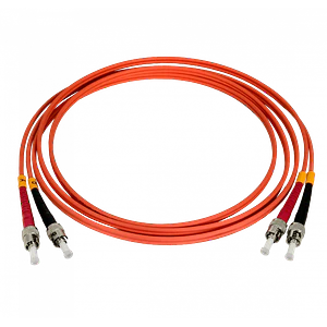Jumper Fibra 2mt ST-ST OM1 Multimodo MM Duplex  62.5/125um LSZH