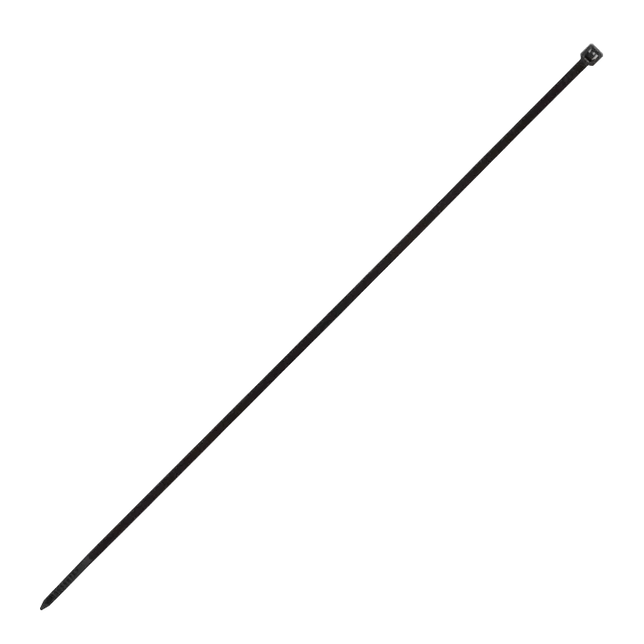 Amarra Plastica Nylon Negra 50-un 200x2,5mm  2.5x200mm 1