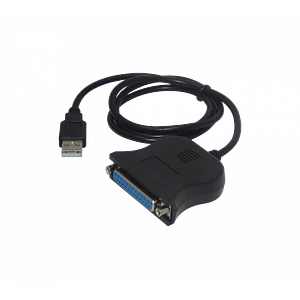 Adaptador USB a Paralelo DB25 Hembra 75cm Plug & Play