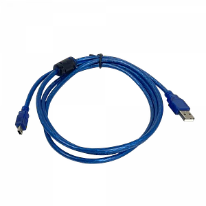 Cable USB2.0 A-M 5pin/mini/B-M 1,5mt 150cm