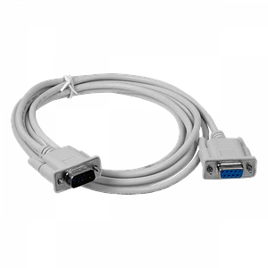 Cable Directo Serial RS232 DE-09 Straight DB9-Hembra-Macho 243cm 