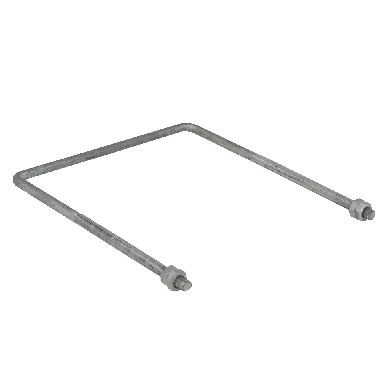 Abrazadera para Poste 1/2 BT, 255x285x13x160mm, 4xHex-21mm 1