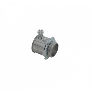 Salida Caja c/Hilo para Conduit Rigido Metalico 20mm Zinc 