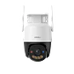 Cámara Imou CRUISER SC 3MP tipo PT Visión nocturna en color inteligente detección humana IR de hasta 30m luces de advertencia azul y rojas - Miniatura 1