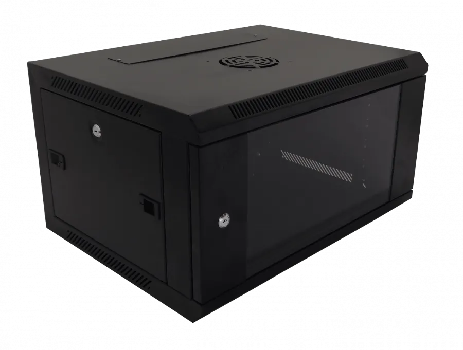 Gabinete Rack  5U 45cm Pared Negro 1