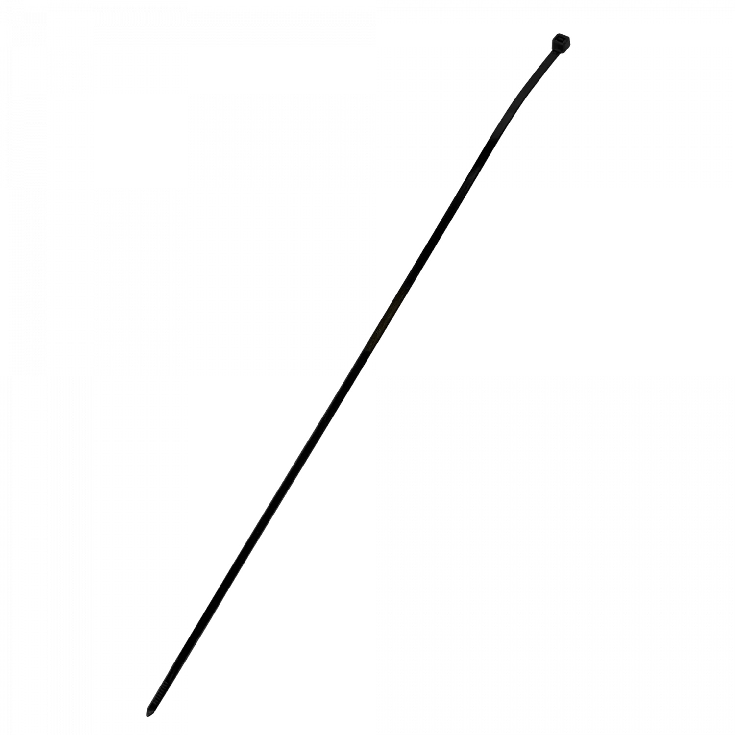 Amarra Plastica  50 un 400x4,8mm Negra Nylon 4.8x400mm 1