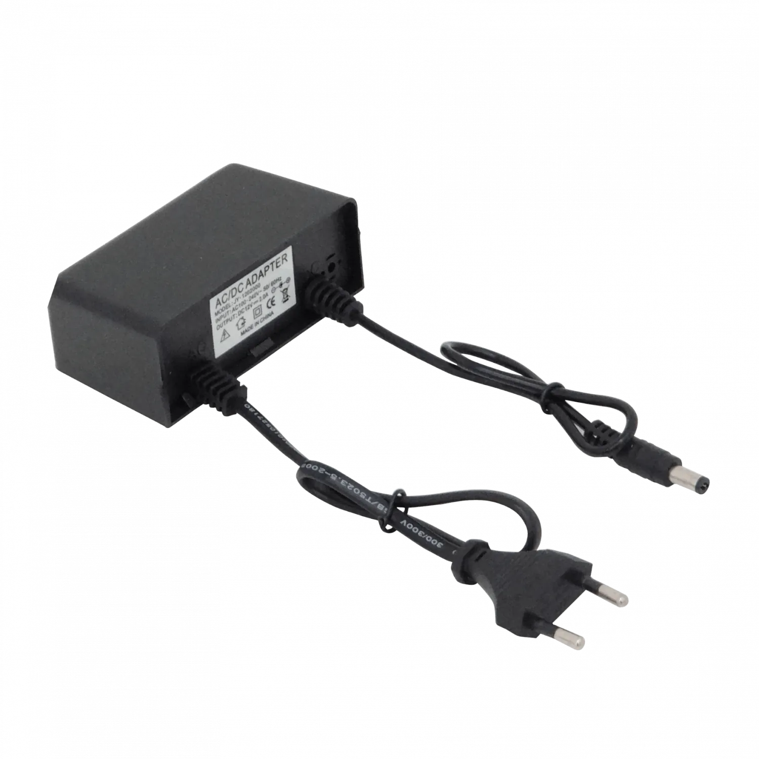 Fuente Poder Resina Exterior 12VDC 2A Plug-5,5x2,1mm  100-240AC 1