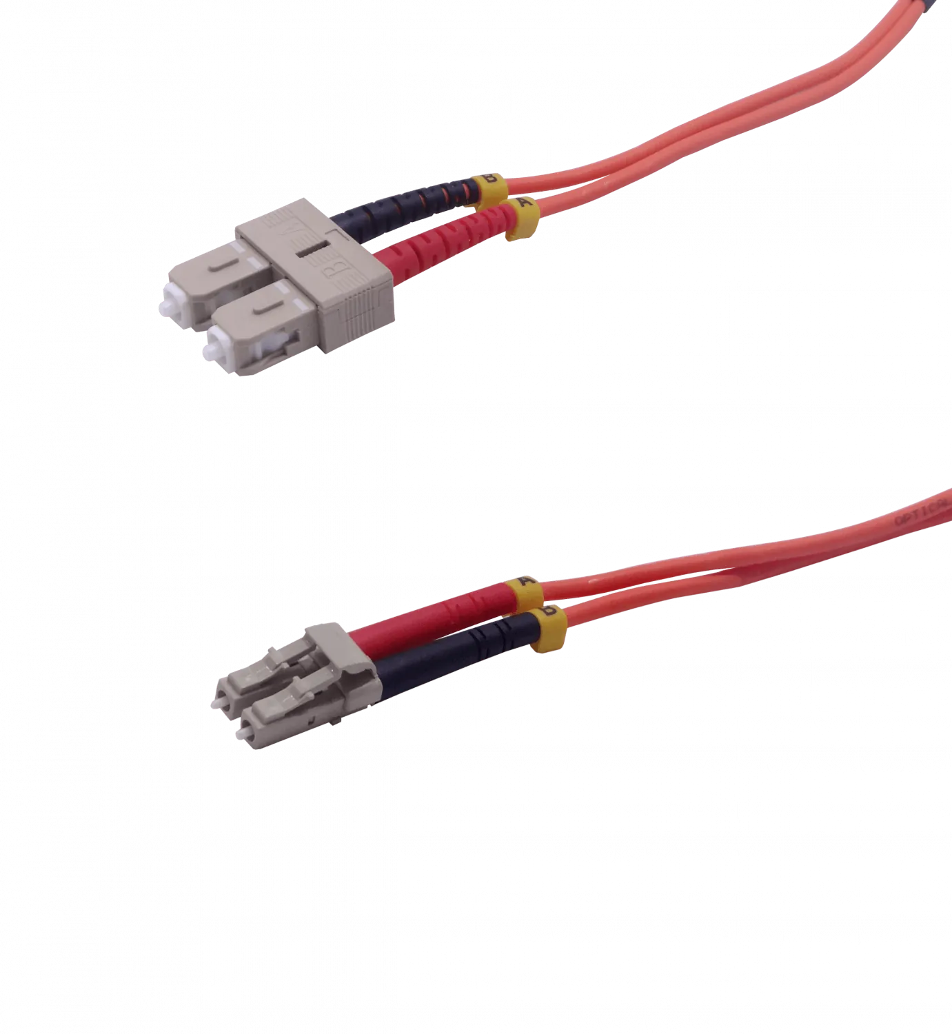 Jumper Fibra 5mt LC-SC OM1 MultiModo MM Duplex  3mm 62.5/125um 1