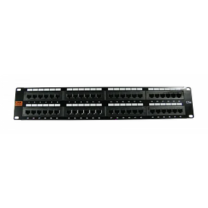 Patch Panel utp 2U 48-RJ45 Cat5e  UL Certific
