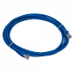 Cable Patch 3mt Cat5e Azul LSZH Inyectado Multifilar - Miniatura 1