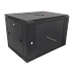 Gabinete Rack pared negro 45cm fondo 7U - Miniatura 1