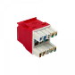 Punch Keystone Hembra RJ45  Rojo Cat6 UTP Multilan Furukawa - Miniatura 1