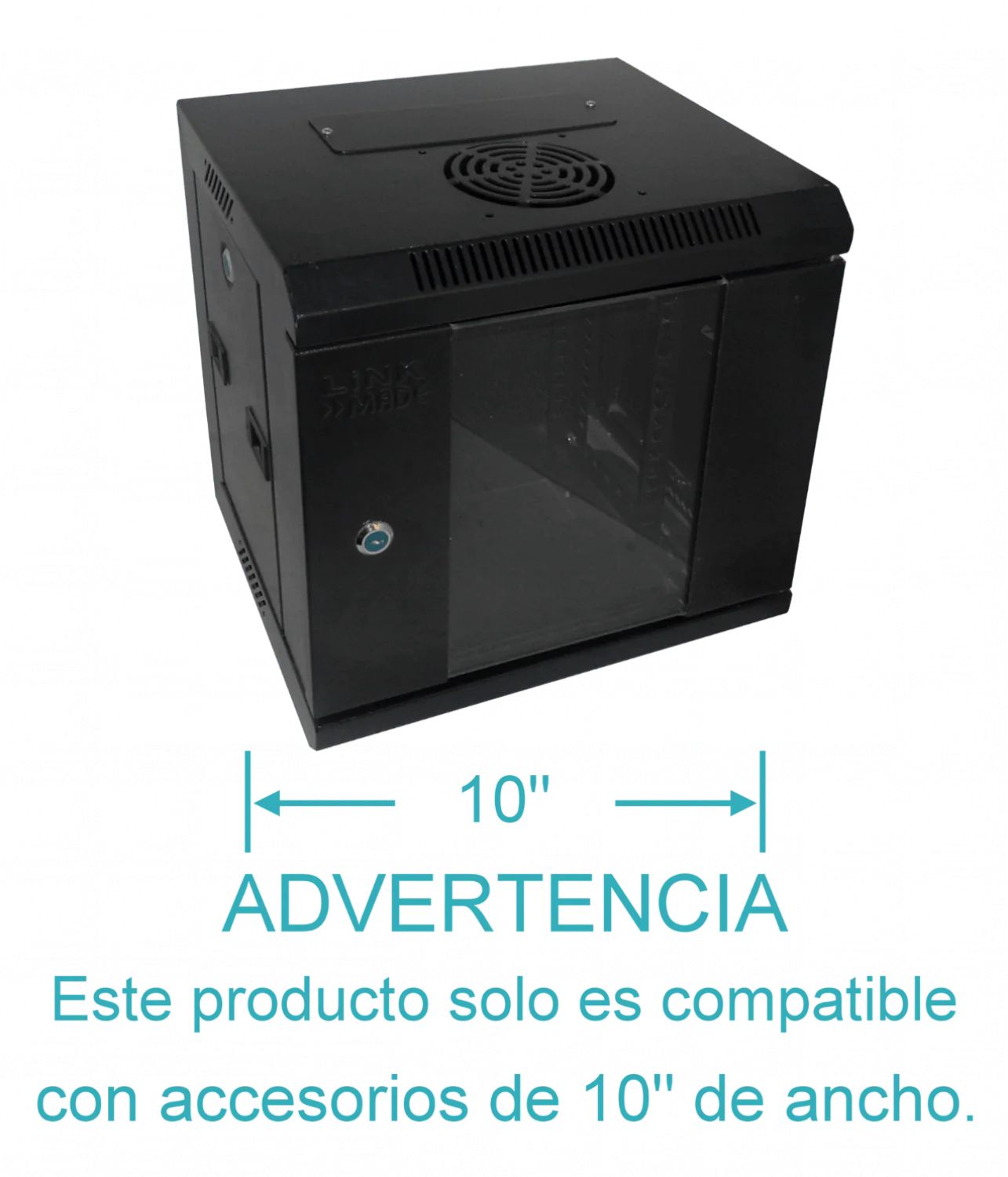 Rack 6U 10 Pulgadas Ancho  30cm Fondo 1