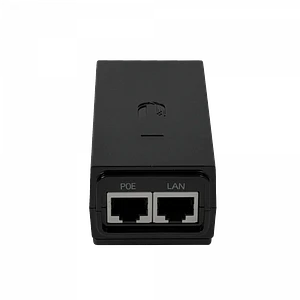 Inyector PoE  Ubiquiti 10/100  24VDC 12W  0,5A req-cable-poder 