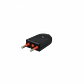 Enchufe Macho NEgro Sin tierra Kalop 10A - Miniatura 1