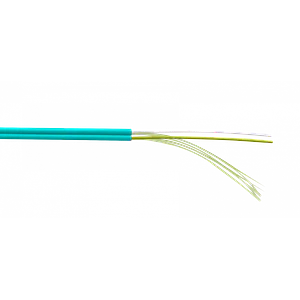 Fibra Duplex Multimodo MM OM3 Zipcord 3.0mm LSZH 1-metro  50/125um