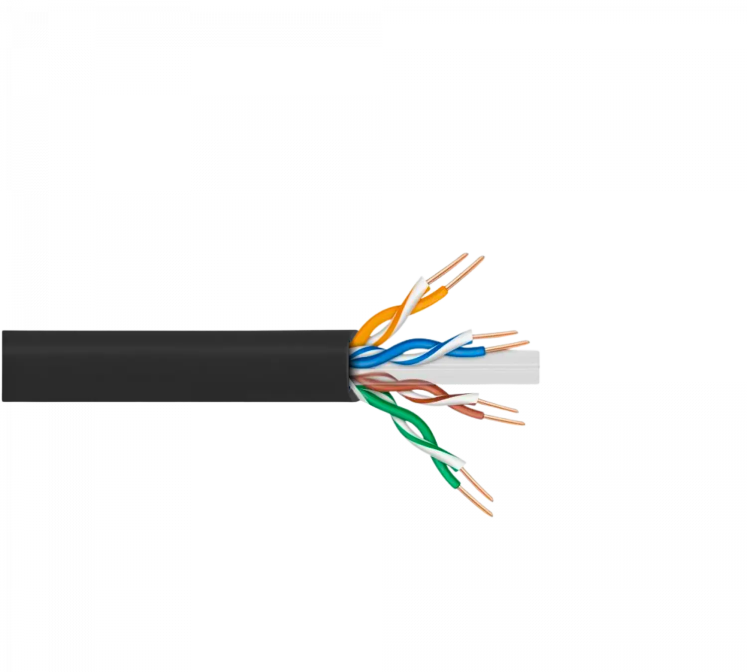 Cable UTP Cat6 300mts Unifilar Exterior PE Cobre  1