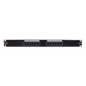 Patch Panel 12-RJ45 Cat6 1U UL Certific
