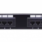 Patch Panel 12-RJ45 Cat6 1U UL Certific - Miniatura 1