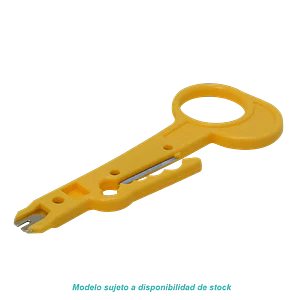 Deschaquetador y Punchador Basico Desechable cable redondo variable