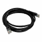 Cable Patch 2mt Cat5e Negro LSZH Inyectado Multifilar - Miniatura 1
