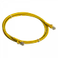 Cable Patch 2mt Cat5e Amarillo LSZH Inyectado Multifilar - Miniatura 1