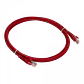 Cable Patch 2mt Cat5e Rojo LSZH Inyectado Multifilar - Miniatura 1