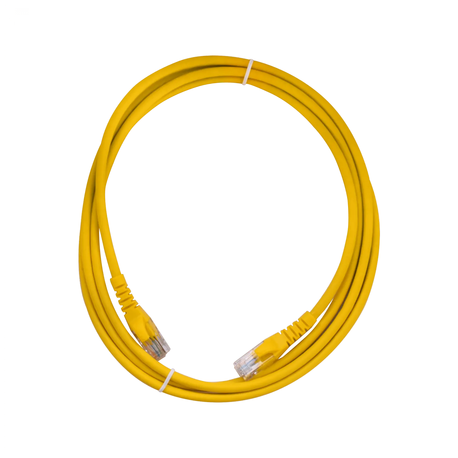 Cable Patch 2mt Cat6 Amarillo LSZH Inyectado Multifilar 1