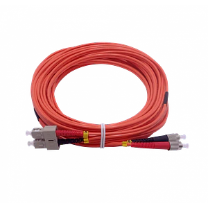 Jumper Fibra  10mt SC-FC OM1 MultiModo MM Duplex  62.5/125um LSZH