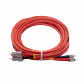 Jumper Fibra  10mt SC-FC OM1 MultiModo MM Duplex  62.5/125um LSZH - Miniatura 1