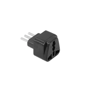 Adaptador Multinorma Enchufe Schuko-sin-tierra US-con-tierra sin-Norma