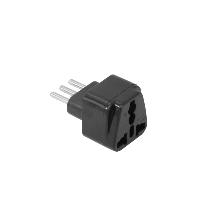 Adaptador Multinorma Enchufe Schuko-sin-tierra US-con-tierra sin-Norma 1