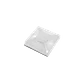 Fijacion Autoadhesiva Base Blanca p/Amarra 4mm 100-un 2x2cm  - Miniatura 1