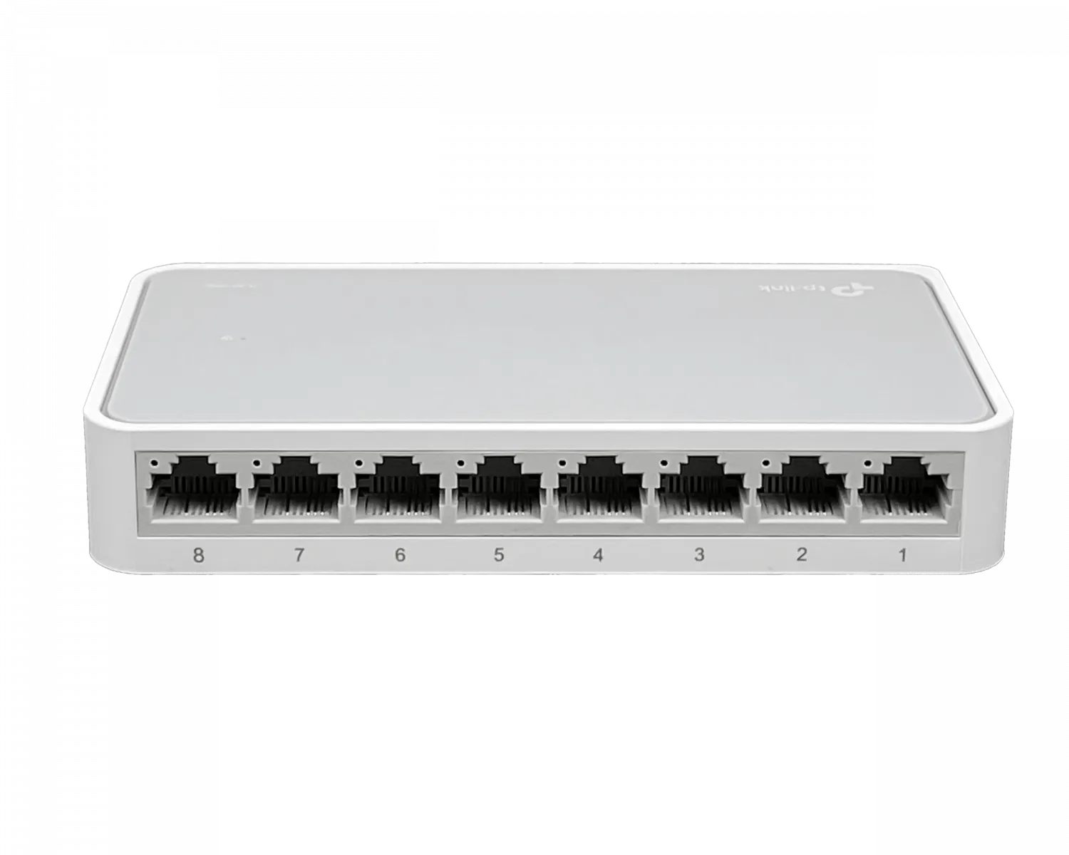 Switch TP-LINK TL-SF1008D 8 Puertos 10/100Mbps, Fanless, Auto MDI/MDIX, Plug and Play, No Administra 1