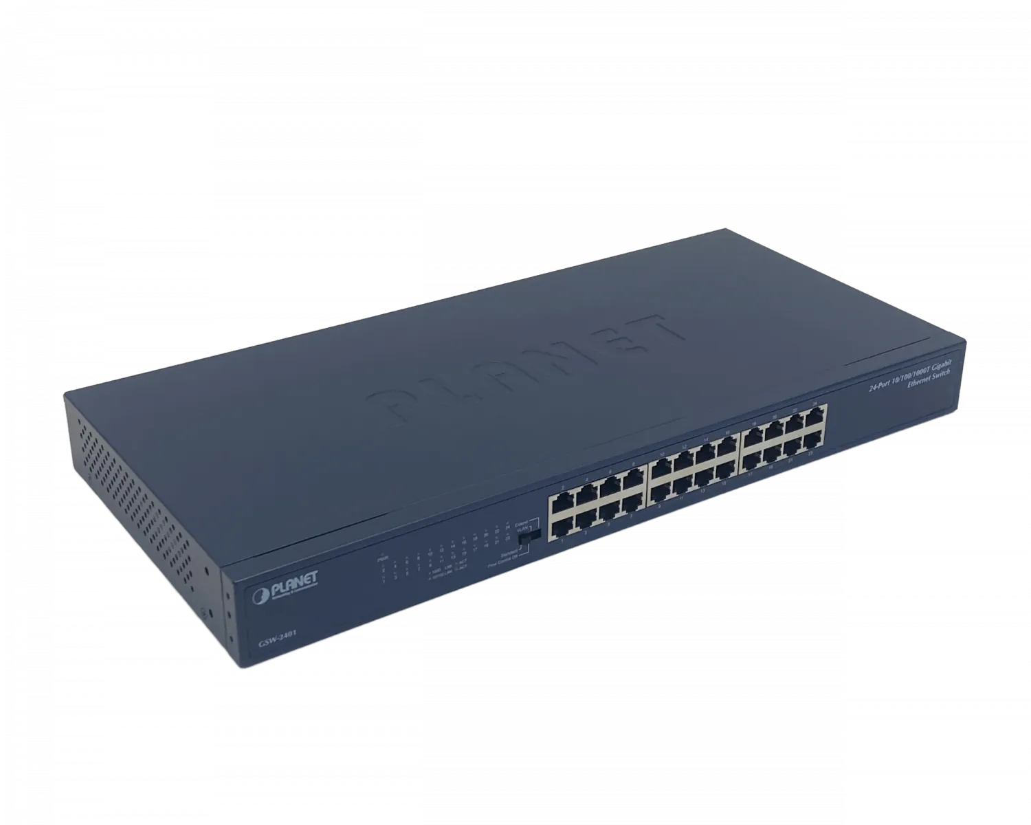 Switch no-Admin-L2 Rack Planet 24-1000  220V-Directo Selector-4-modos 1
