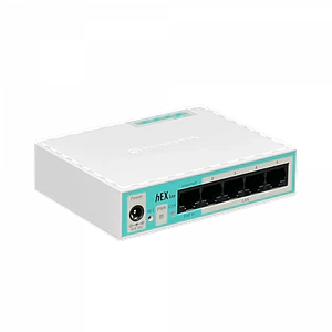 Router MikroTik hEX lite RB750r2 - 5 Puertos Ethernet, CPU 850MHz, 64MB RAM