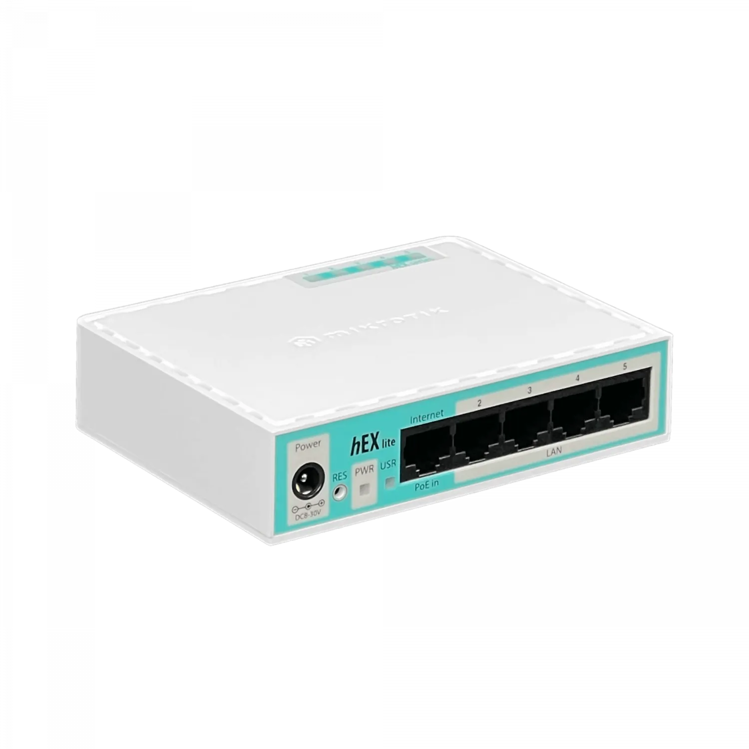 Router MikroTik hEX lite RB750r2 - 5 Puertos Ethernet, CPU 850MHz, 64MB RAM 1