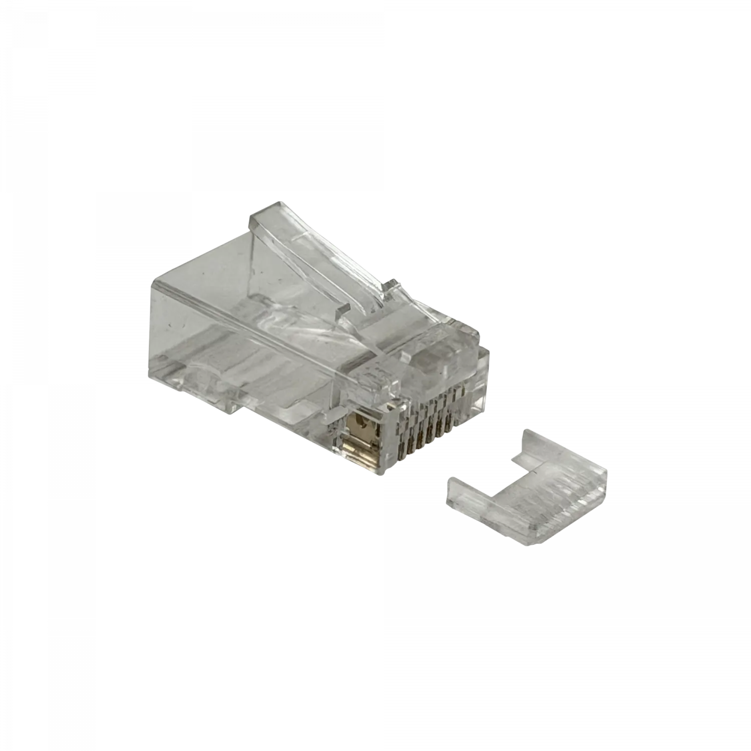 Conector RJ45 Cat6 UTP Multifilar 100-unidades para Instalaciones Extensas 1