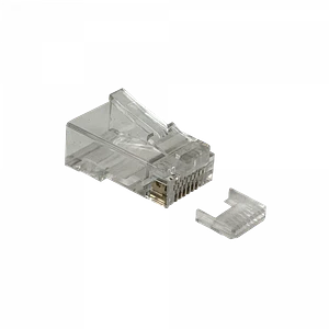 Conector RJ45 Cat6 UTP Multifilar 100-unidades para Instalaciones Extensas