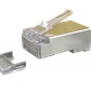 Conector RJ45 para Multifilar Cat6 FTP STP Metálico – 10 Unidades - Miniatura 1