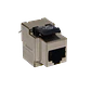 Keystone Blindado  Plata Cat6 STP FTP Punchable RJ45 - Miniatura 1