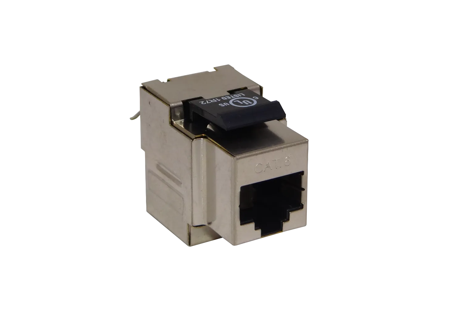 Keystone Blindado  Plata Cat6 STP FTP Punchable RJ45 1