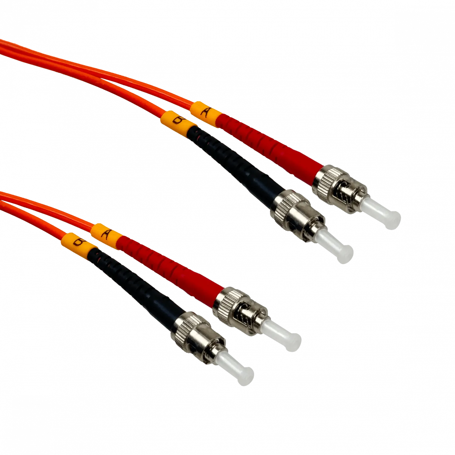 Jumper Fibra  1mt ST-ST OM1 Multimodo MM Duplex  62.5/125um LSZH 1