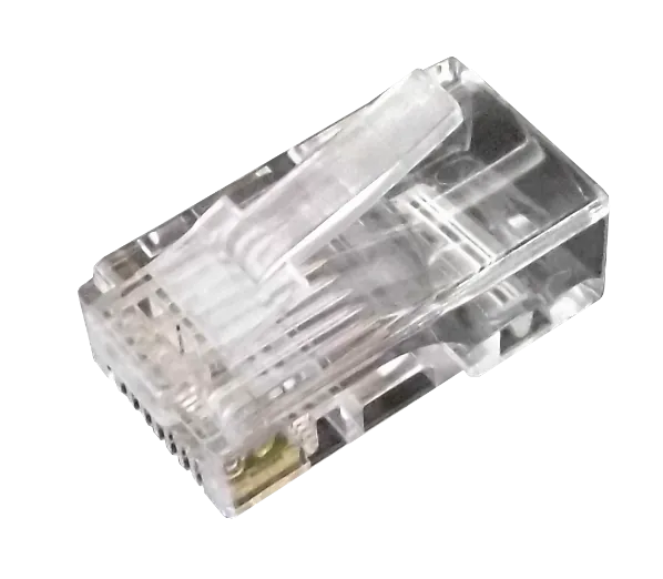 Conector RJ45 para Unifilar Cat5e UTP – Paquete de 100 Unidades 1