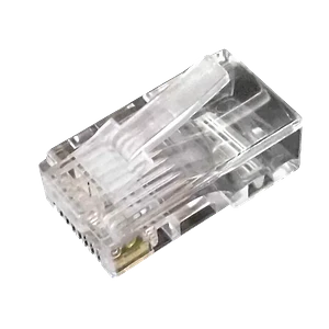 Conector RJ45 para Unifilar Cat5e UTP – Paquete de 100 Unidades